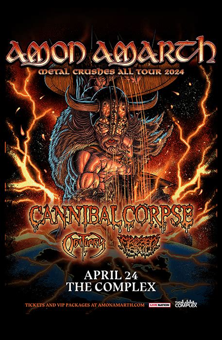 amon amarth upcoming events|TOUR — Amon Amarth